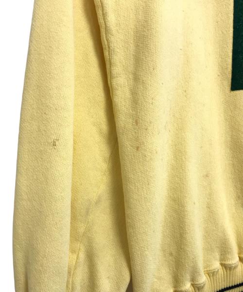 VINTAGE（ヴィンテージ）VINTAGE (ヴィンテージ) ナンバリングスウェット イエロー サイズ:表記なしの古着・服飾アイテム