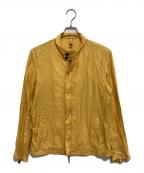 KATHARINE HAMNETTキャサリンハムネット）の古着「ジップジャケット」｜イエロー