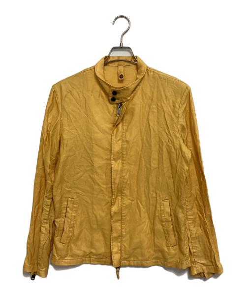 KATHARINE HAMNETT（キャサリンハムネット）KATHARINE HAMNETT (キャサリンハムネット) ジップジャケット イエロー サイズ:Mの古着・服飾アイテム