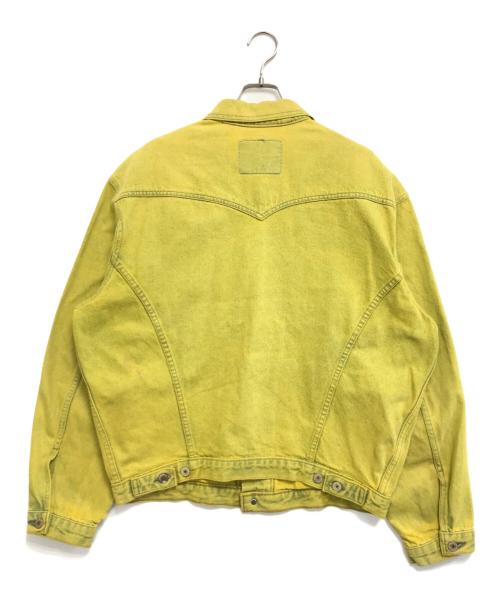 LEVI'S（リーバイス）LEVI'S (リーバイス) カラーデニムジャケット イエロー サイズ:Mの古着・服飾アイテム