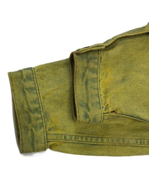 LEVI'S（リーバイス）LEVI'S (リーバイス) カラーデニムジャケット イエロー サイズ:Mの古着・服飾アイテム