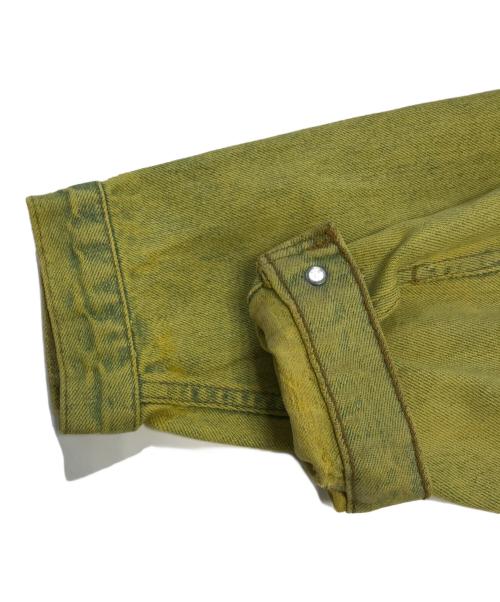 LEVI'S（リーバイス）LEVI'S (リーバイス) カラーデニムジャケット イエロー サイズ:Mの古着・服飾アイテム