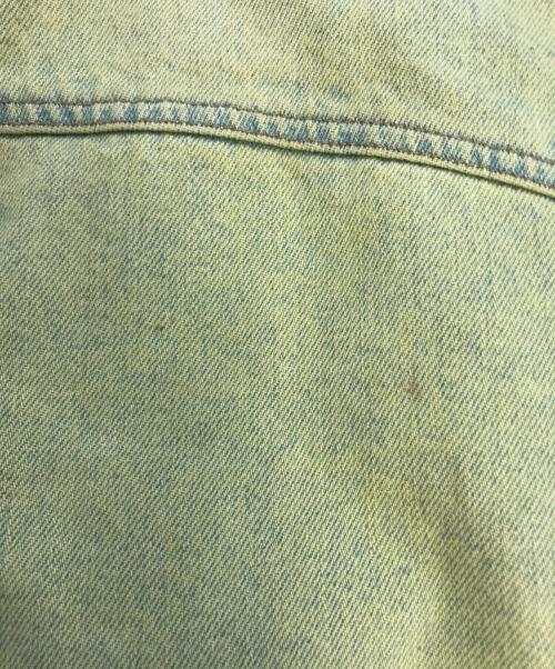 LEVI'S（リーバイス）LEVI'S (リーバイス) カラーデニムジャケット イエロー サイズ:Mの古着・服飾アイテム