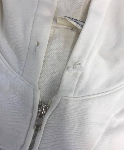 HAI SPORTING GEAR（ハイスポーツギア）HAI SPORTING GEAR (ハイスポーツギア) ジップパーカー ホワイト サイズ:表記なしの古着・服飾アイテム