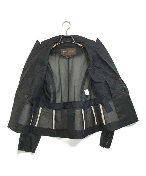 LOUIS VUITTON（ルイ ヴィトン）LOUIS VUITTON (ルイ ヴィトン) ダブルシアージャケット ブラック サイズ:34の古着・服飾アイテム