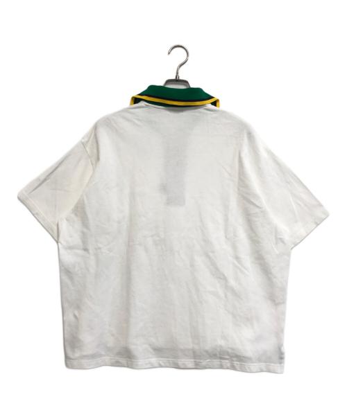 kolor/BEACON（カラービーコン）kolor/BEACON (カラービーコン) 鹿の子ポロシャツ ホワイト サイズ:2の古着・服飾アイテム