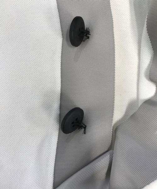 kolor/BEACON（カラービーコン）kolor/BEACON (カラービーコン) 鹿の子ポロシャツ ホワイト サイズ:2の古着・服飾アイテム