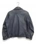 VINTAGE (ユーズド) パイロットレザージャケット ブルー サイズ:92C：15000円