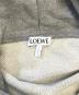 中古・古着 LOEWE (ロエベ) Anagram Leather Patch Hoodie グレー サイズ:M：45000円