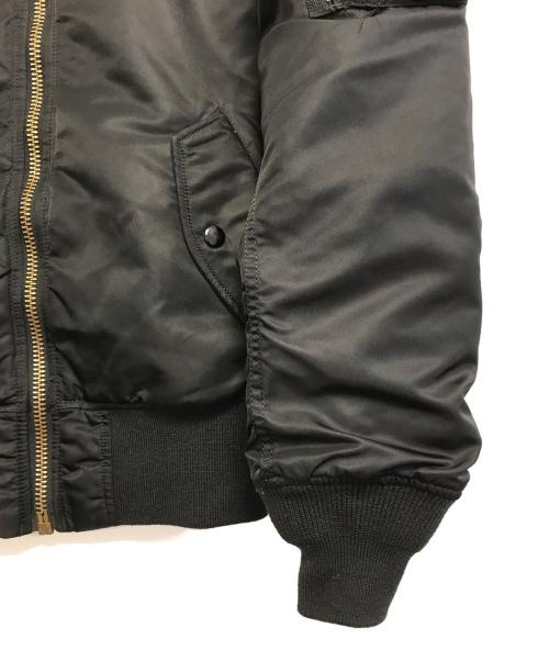 ALPHA（アルファ）ALPHA (アルファ) MA-1ジャケット ブラック サイズ:XSの古着・服飾アイテム