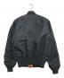 ALPHA (アルファ) MA-1ジャケット ブラック サイズ:XS：10000円