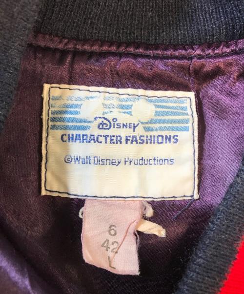 DISNEY（ディズニー）DISNEY (ディズニー) サテンスタジャン パープル サイズ:Lの古着・服飾アイテム
