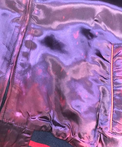 DISNEY（ディズニー）DISNEY (ディズニー) サテンスタジャン パープル サイズ:Lの古着・服飾アイテム