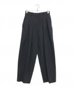 KENZOケンゾー）の古着「2タックスラックス」｜ブラック