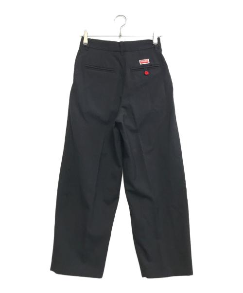 KENZO（ケンゾー）KENZO (ケンゾー) 2タックスラックス ブラック サイズ:34の古着・服飾アイテム