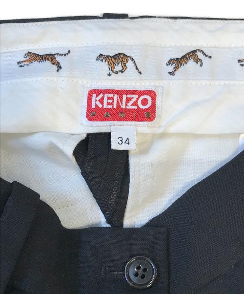 KENZO（ケンゾー）KENZO (ケンゾー) 2タックスラックス ブラック サイズ:34の古着・服飾アイテム