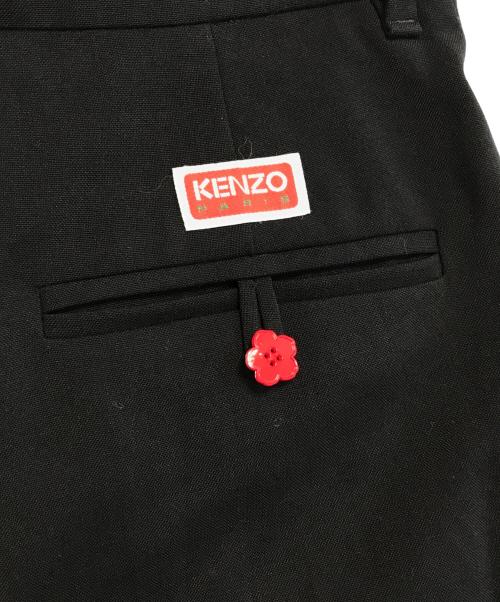 KENZO（ケンゾー）KENZO (ケンゾー) 2タックスラックス ブラック サイズ:34の古着・服飾アイテム
