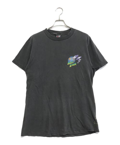 ムービーTシャツ（ムービーTシャツ）ムービーTシャツ (ムービーTシャツ) MARS ATTACKS(マーズアタック) ムービーTシャツ ブラック サイズ:Lの古着・服飾アイテム