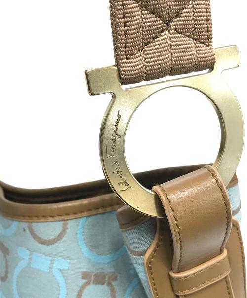 Salvatore Ferragamo（サルヴァトーレ フェラガモ）Salvatore Ferragamo (サルヴァトーレ フェラガモ) ワンショルダーバッグ ブルー サイズ:表記なしの古着・服飾アイテム
