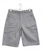 stussyステューシー）の古着「ワークハーフパンツ」｜グレー