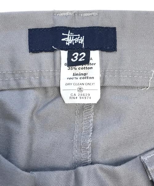 stussy（ステューシー）stussy (ステューシー) ワークハーフパンツ グレー サイズ:32の古着・服飾アイテム