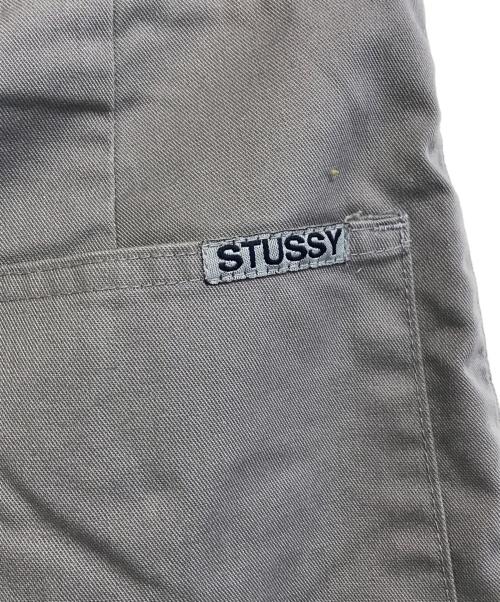 stussy（ステューシー）stussy (ステューシー) ワークハーフパンツ グレー サイズ:32の古着・服飾アイテム