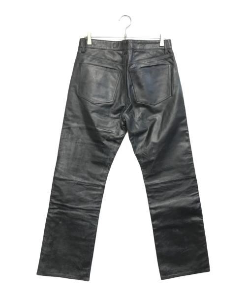 GAP（ギャップ）GAP (ギャップ) レザーパンツ ブラック サイズ:W32 L30の古着・服飾アイテム