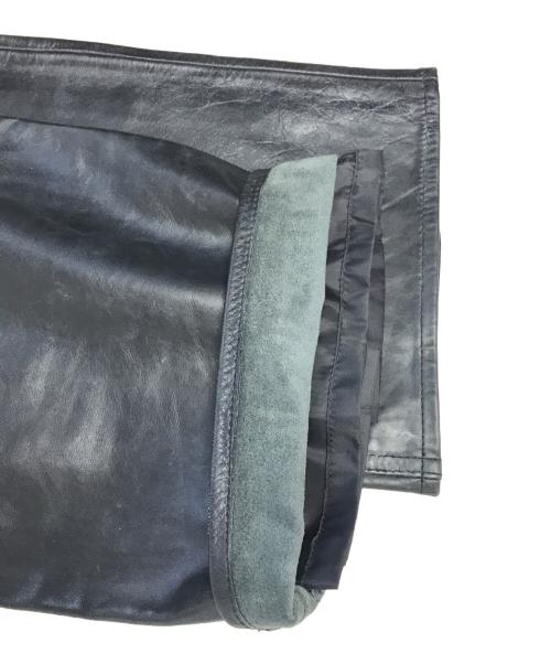 GAP（ギャップ）GAP (ギャップ) レザーパンツ ブラック サイズ:W32 L30の古着・服飾アイテム