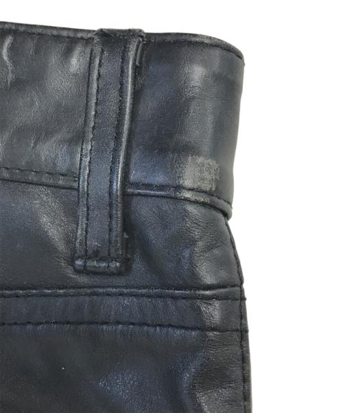 GAP（ギャップ）GAP (ギャップ) レザーパンツ ブラック サイズ:W32 L30の古着・服飾アイテム