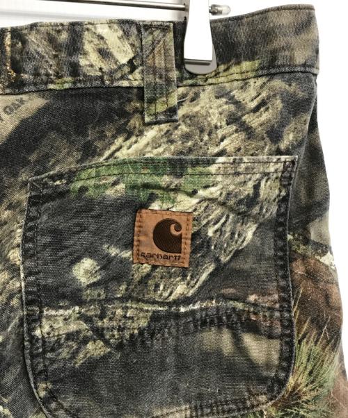 CarHartt（カーハート）CarHartt (カーハート) リアルツリー柄ワークパンツ グリーン サイズ:36×32の古着・服飾アイテム
