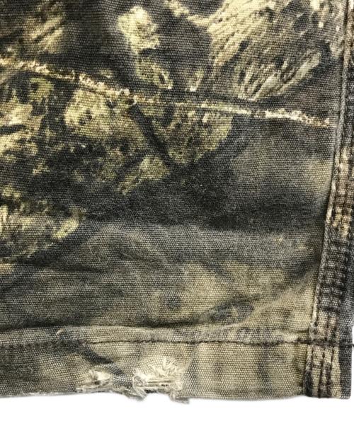 CarHartt（カーハート）CarHartt (カーハート) リアルツリー柄ワークパンツ グリーン サイズ:36×32の古着・服飾アイテム