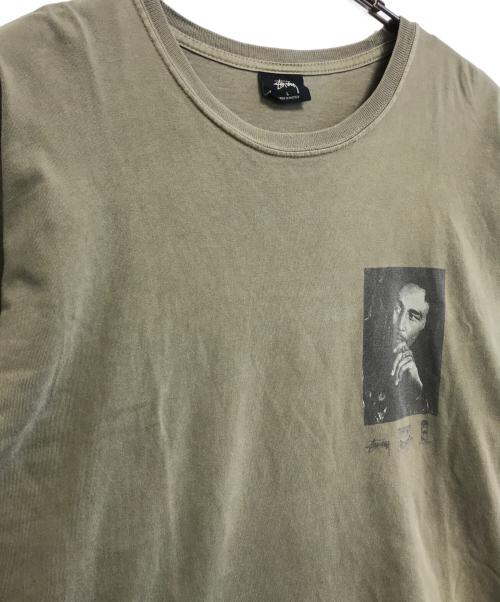 stussy（ステューシー）stussy (ステューシー) 長袖Tシャツ グリーン サイズ:Ⅼの古着・服飾アイテム