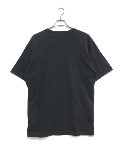 STONE ISLAND（ストーンアイランド）STONE ISLAND (ストーンアイランド) クルーネックロゴ Tシャツ ブラック サイズ:Ｍの古着・服飾アイテム