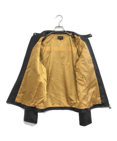DANKE SCHON（ダンケ シェーン）DANKE SCHON (ダンケ シェーン) シングルライダースジャケット ブラック サイズ:Ｍの古着・服飾アイテム