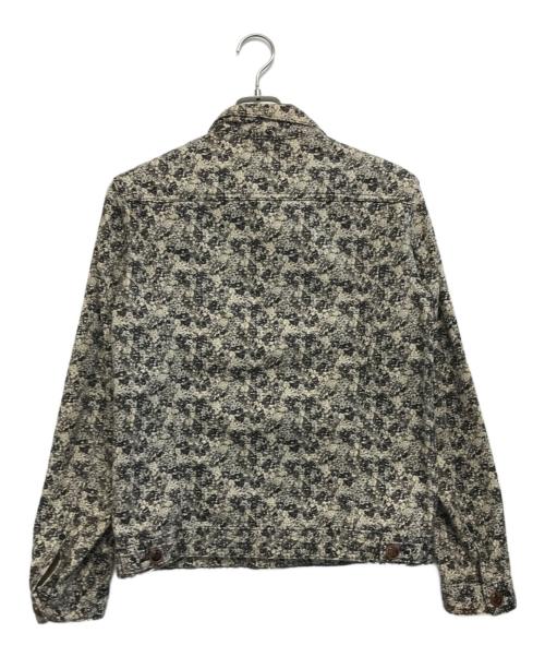 NUMBER (N)INE（ナンバーナイン）NUMBER (N)INE (ナンバーナイン) 花柄トラッカージャケット ベージュ サイズ:2の古着・服飾アイテム