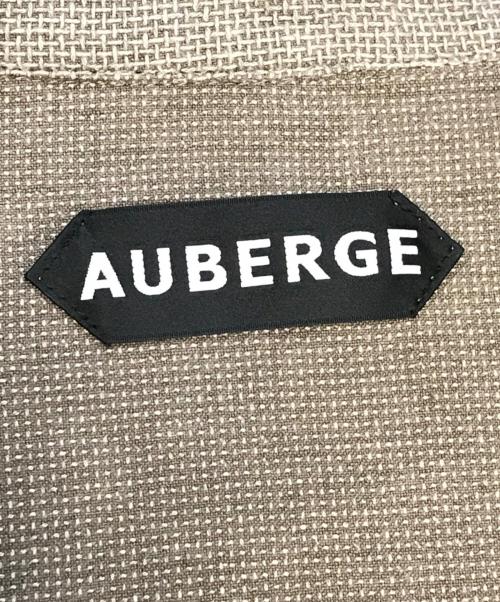 AUBERGE（オーベルジュ）AUBERGE (オーベルジュ) MALGAT コットンリネン フレンチコック ジャケット ベージュ サイズ:38の古着・服飾アイテム