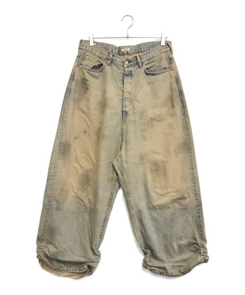 refomed（リフォメッド）refomed (リフォメッド) FRESH MAN DENIM WIDE PANTS インディゴ サイズ:3の古着・服飾アイテム