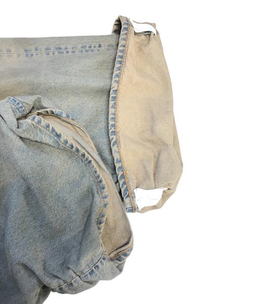 refomed（リフォメッド）refomed (リフォメッド) FRESH MAN DENIM WIDE PANTS インディゴ サイズ:3の古着・服飾アイテム