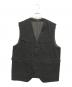 LQ...MEN（エルキューメン）の古着「コットンギャバジン4ポケットベスト」｜ブラック