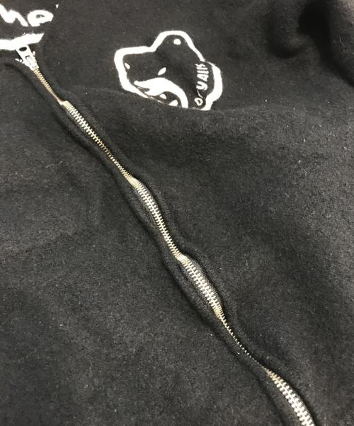 HUMAN MADE（ヒューマンメイド）HUMAN MADE (ヒューマンメイド) ウールカーディガン ブラック サイズ:Lの古着・服飾アイテム