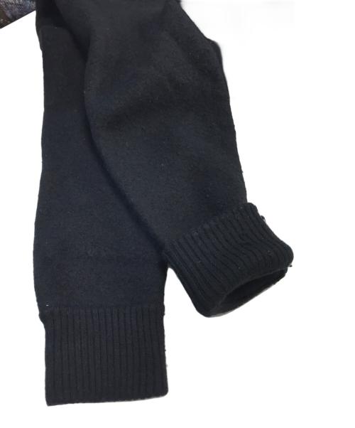 HUMAN MADE（ヒューマンメイド）HUMAN MADE (ヒューマンメイド) ウールカーディガン ブラック サイズ:Lの古着・服飾アイテム