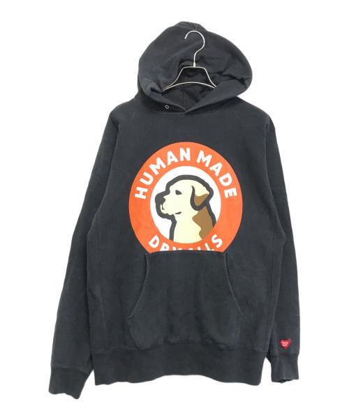 HUMAN MADE（ヒューマンメイド）HUMAN MADE (ヒューマンメイド) Dog Popover Hoodie ブラック サイズ:XLの古着・服飾アイテム