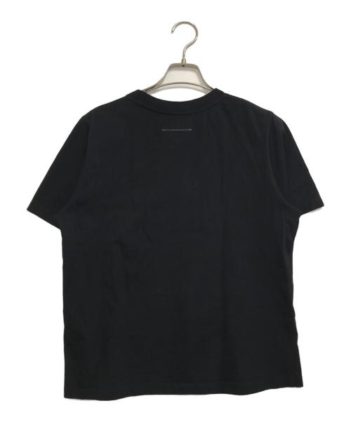 MM6（エムエムシックス）MM6 (エムエムシックス) キャット＆グリッタープリントTシャツ ブラック サイズ:Sの古着・服飾アイテム