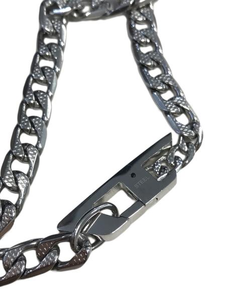 DIESEL（ディーゼル）DIESEL (ディーゼル) Dロゴチェーンネックレス サイズ:表記なしの古着・服飾アイテム