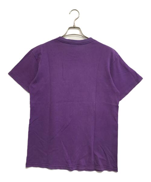 stussy（ステューシー）stussy (ステューシー) プリントTシャツ パープル サイズ:Mの古着・服飾アイテム