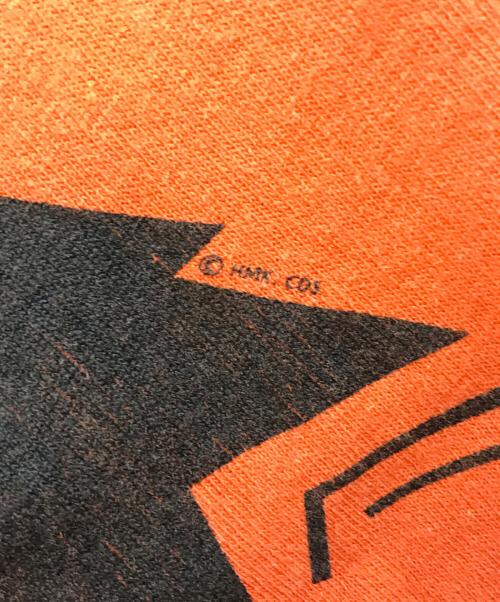 DELTA（デルタ）DELTA (デルタ) プリントTシャツ オレンジ サイズ:XLの古着・服飾アイテム