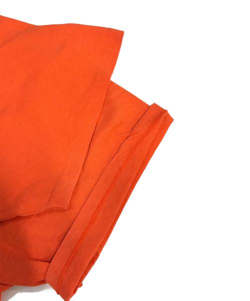 DELTA（デルタ）DELTA (デルタ) プリントTシャツ オレンジ サイズ:XLの古着・服飾アイテム