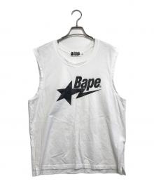 A BATHING APE（ア ベイシング エイプ）の古着「BAPE STA TANK TOP」｜ホワイト