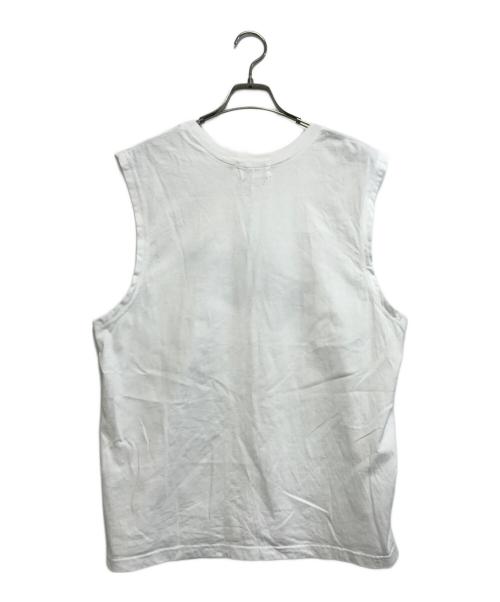 A BATHING APE（ア ベイシング エイプ）A BATHING APE (ア ベイシング エイプ) BAPE STA TANK TOP ホワイト サイズ:Lの古着・服飾アイテム