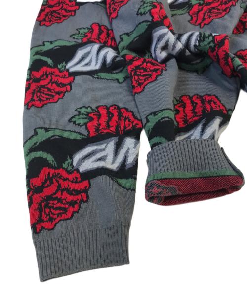 SANTA CRUZ（サンタクルーズ）SANTA CRUZ (サンタクルーズ) DRESSEN ROSE VINE CREW SWEATER ブラック サイズ:XXLの古着・服飾アイテム